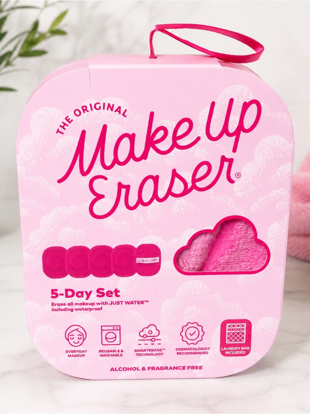 The Original MakeUp Eraser Pink 5-Day Set – New